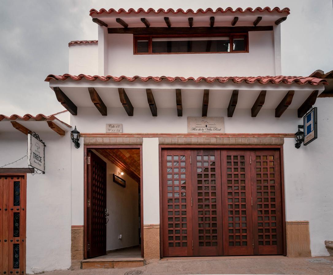 Hospederia Flor De La Villa Real 비야 데 레이바 외부 사진